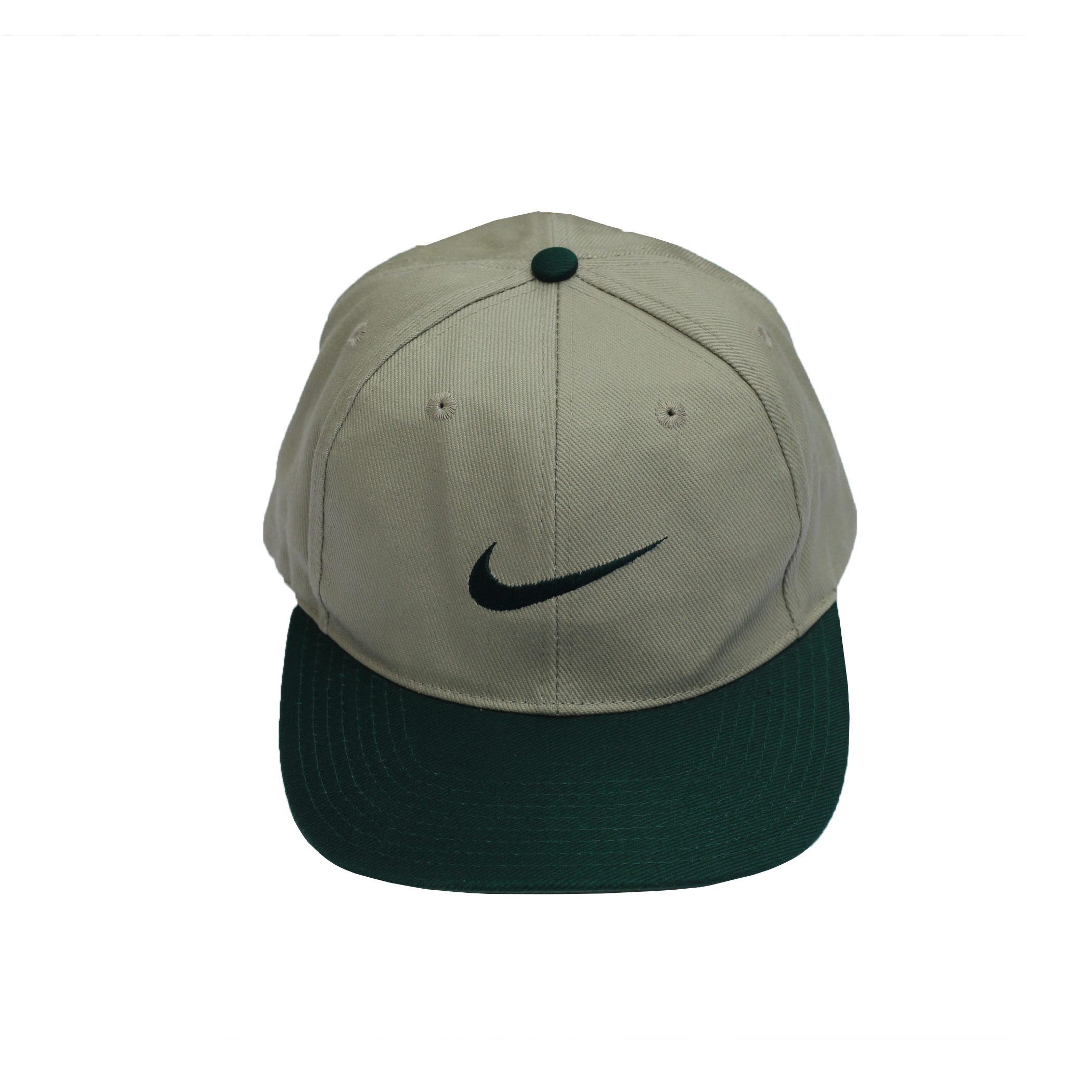 Vintage Nike Swoosh Two Toned Hat — Roots